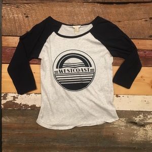 Long Sleeve Forever 21 West Coast Shirt